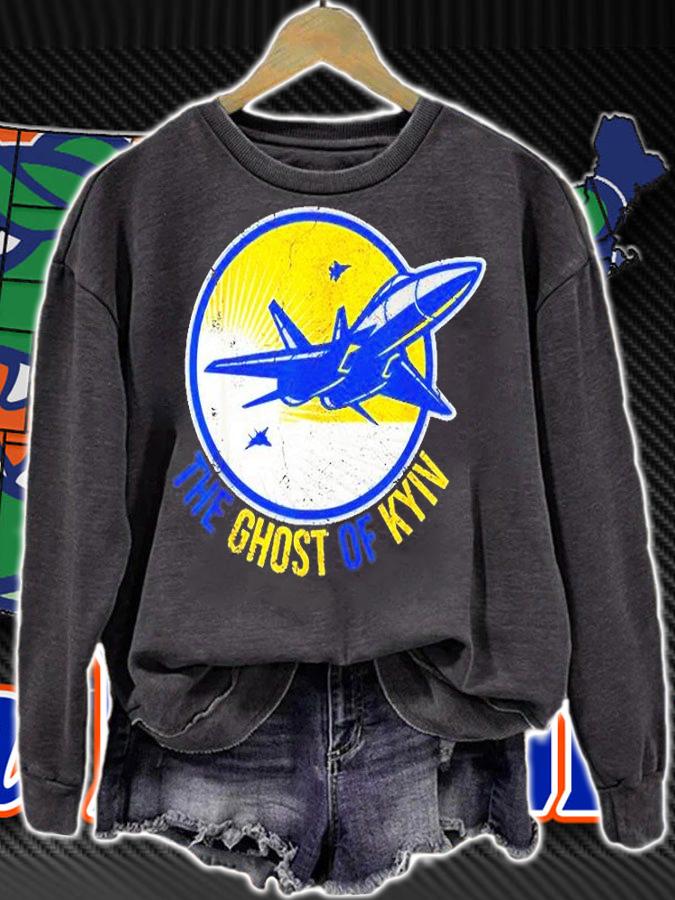 Support Ukraine Shirt Pray For Ukraine The Ghost Of Kyiv T-Shirt