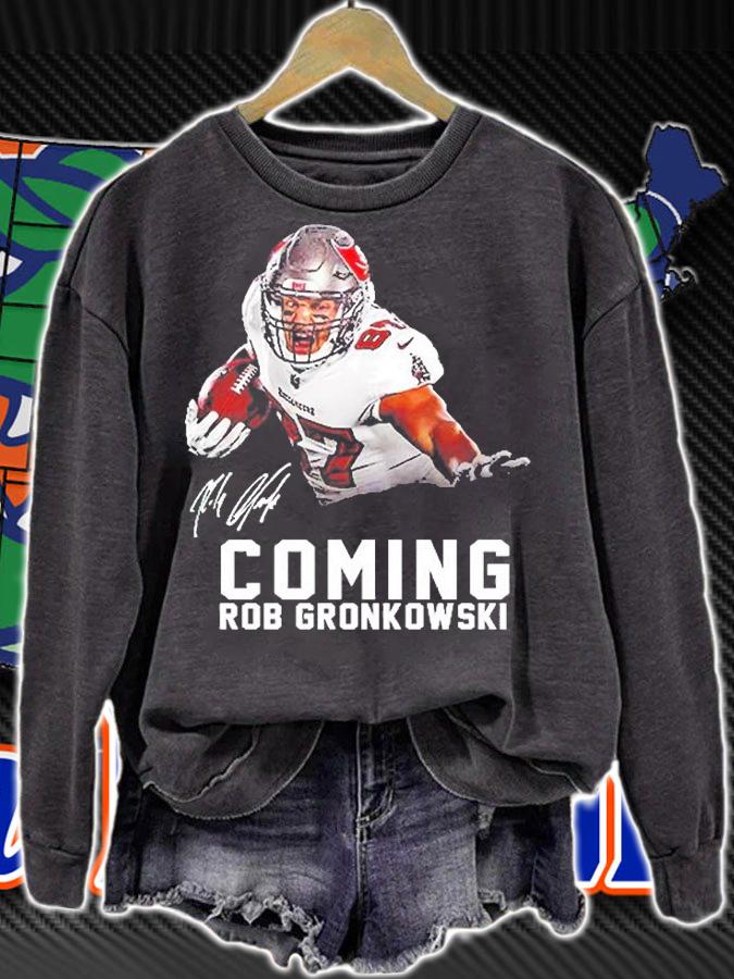Go Free Gronk Rob Gronkowski Signature T-Shirt