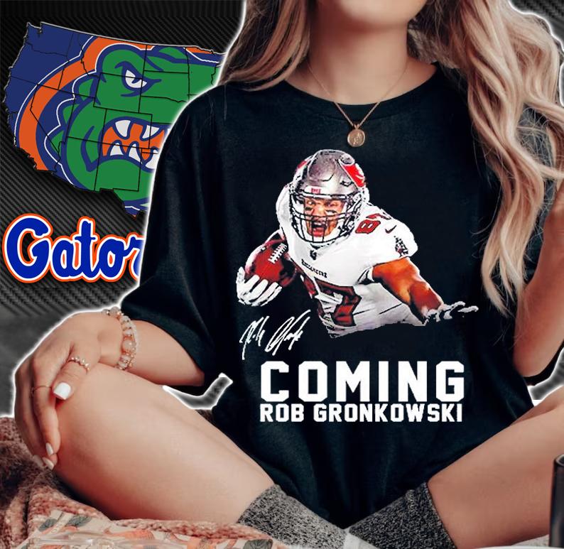 Go Free Gronk Rob Gronkowski Signature T-Shirt