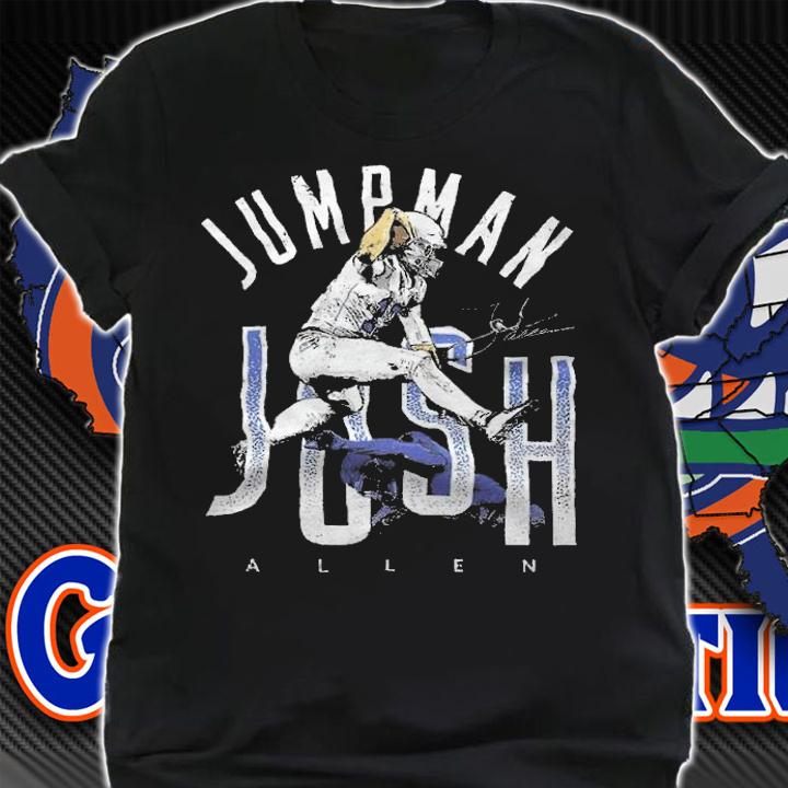 Josh Allen Buffalo Football signature shirt
