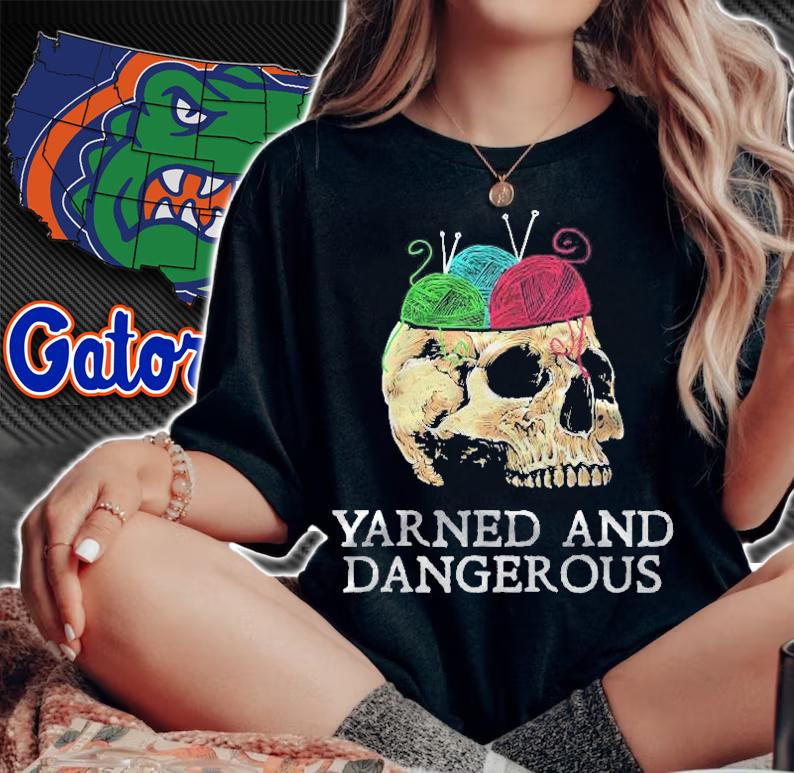 Knitting Shirts, Yarned And Dangerous Crochet Shirt woman shirt