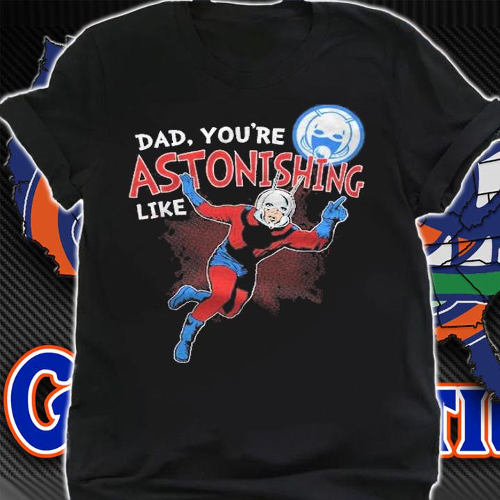 Marvel Ant Man Astonishing Dad Fathers Day Graphic Shirt shirt