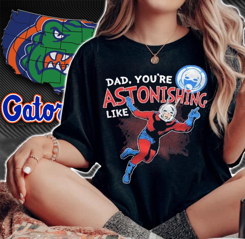 Marvel Ant Man Astonishing Dad Fathers Day Graphic Shirt woman shirt
