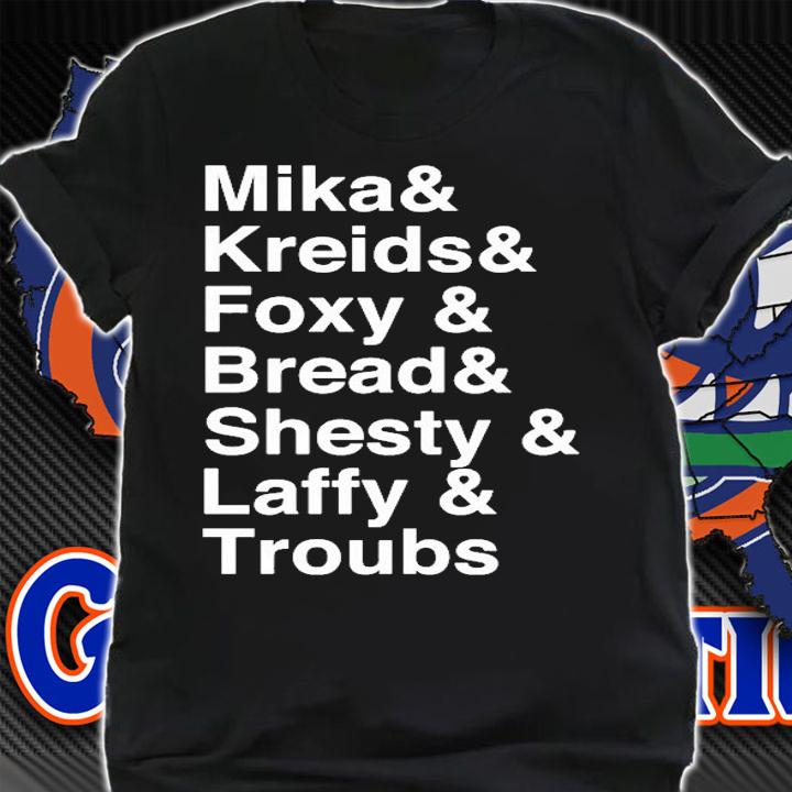 Mika Kreids Foxy Bread Shesty Laffy Troubs T-Shirt