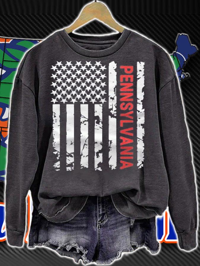Pennsylvania Usa Pennsylvania Pullover Black Small Shirt sweatshirt