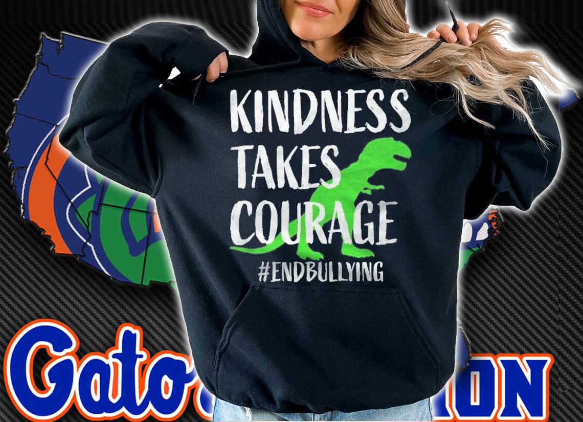 Unity Day Shirt Orange Kids T Rex Kindness Anti Bullying Shirt hoodie