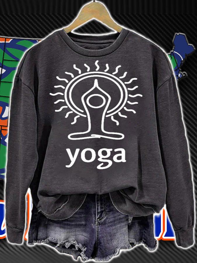 Yoga Graphic Apparel Meditation Yoga Spiritual Graphic Gift Shirt sweatshirt