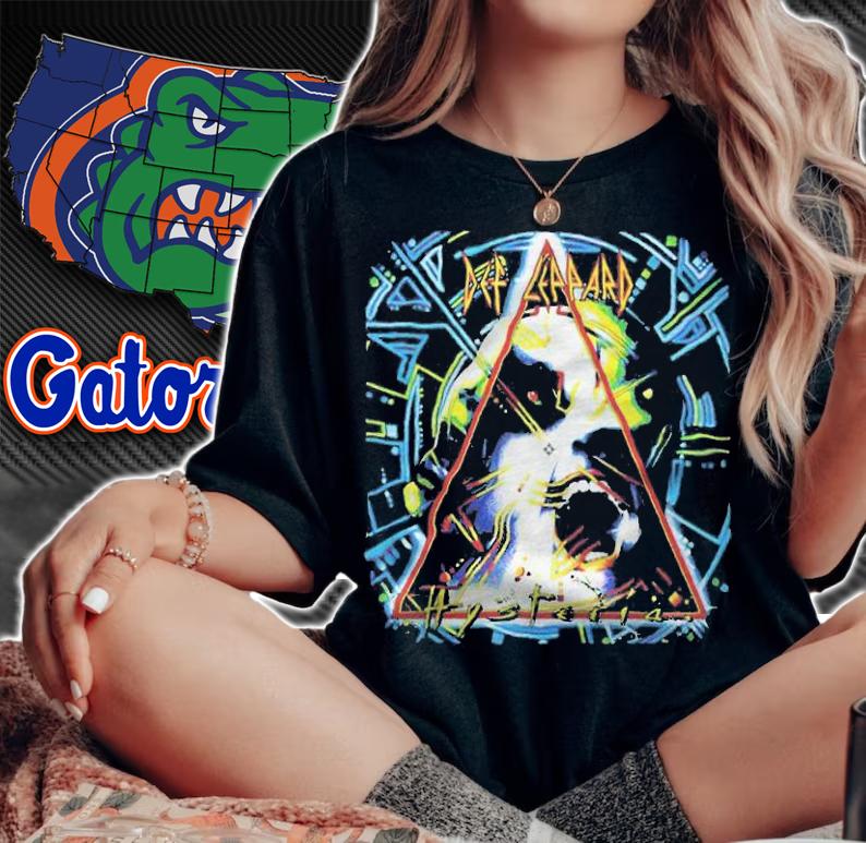 Def Leppard Hysteria T-shirt woman shirt