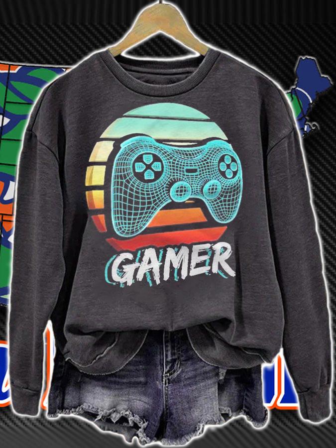 Gamer Boy Video Game Controller Gift For Men Shirt sweatshirt