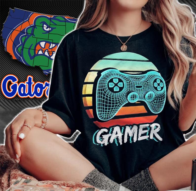 Gamer Boy Video Game Controller Gift For Men Shirt woman shirt