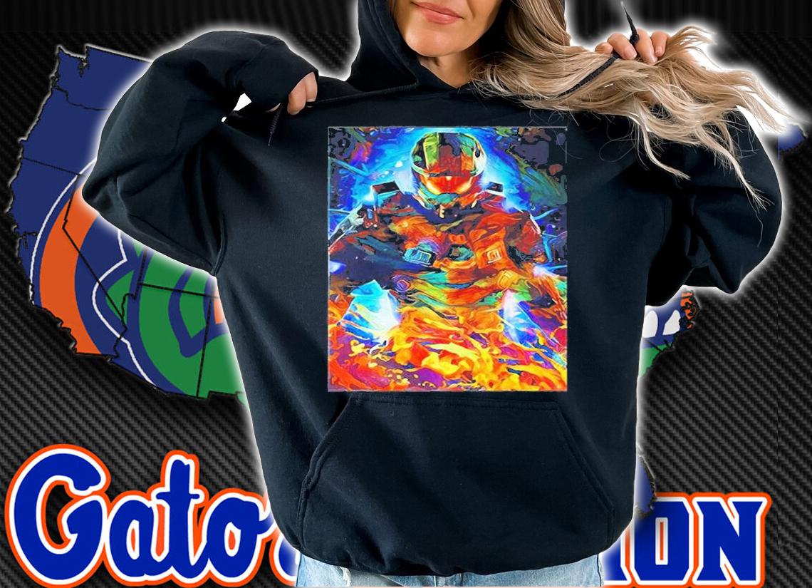 Halo  Colorful Chief Fire T-Shirt hoodie