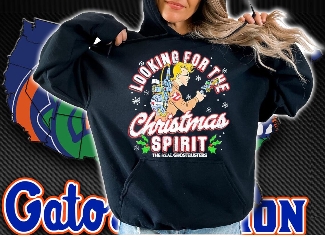 Looking For The Christmas Spirit The Real Ghostbusters T-Shirt hoodie