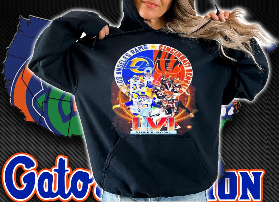 Los Angeles Rams Vs Cincinnati Bengals LVI Super Bowl Shirt hoodie