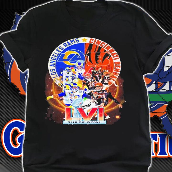 Los Angeles Rams Vs Cincinnati Bengals LVI Super Bowl Shirt shirt