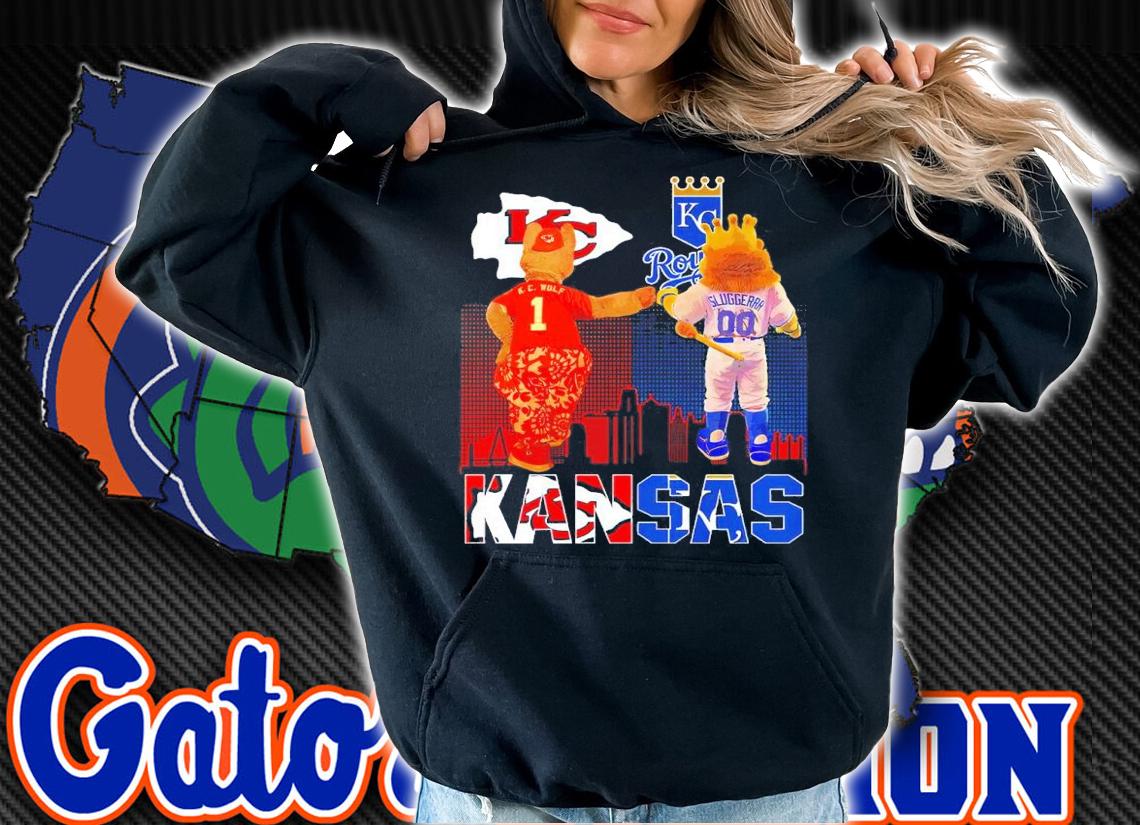 Mascot Kansas City Chiefs Vs Kansas City Royal Shirt hoodie