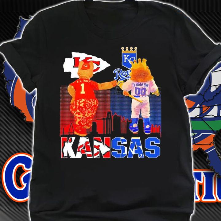 Mascot Kansas City Chiefs Vs Kansas City Royal Shirt shirt