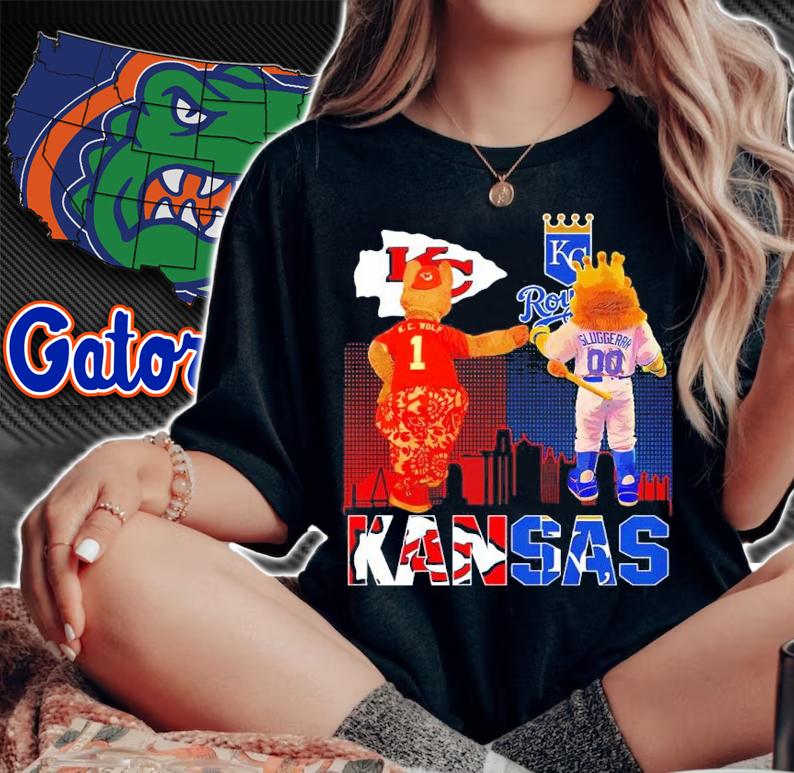 Mascot Kansas City Chiefs Vs Kansas City Royal Shirt woman shirt