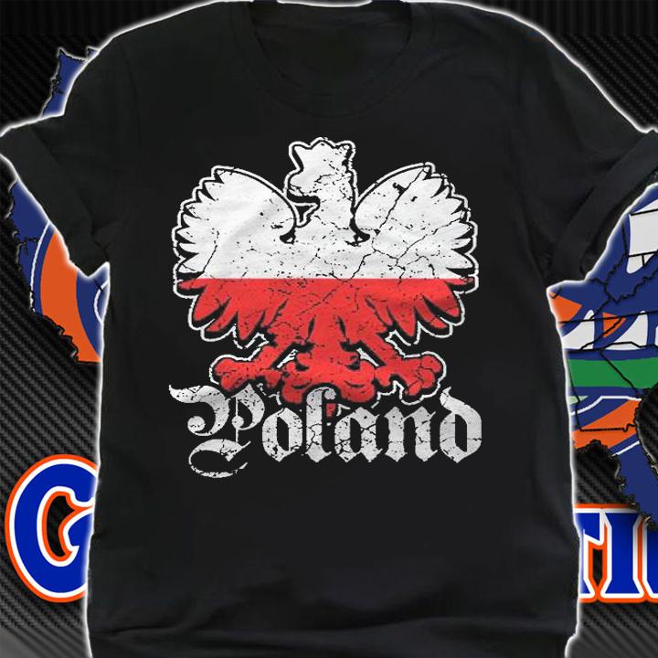 Poland Polish Eagle Flag Coat Of Arms Warsaw Fan Shirt shirt