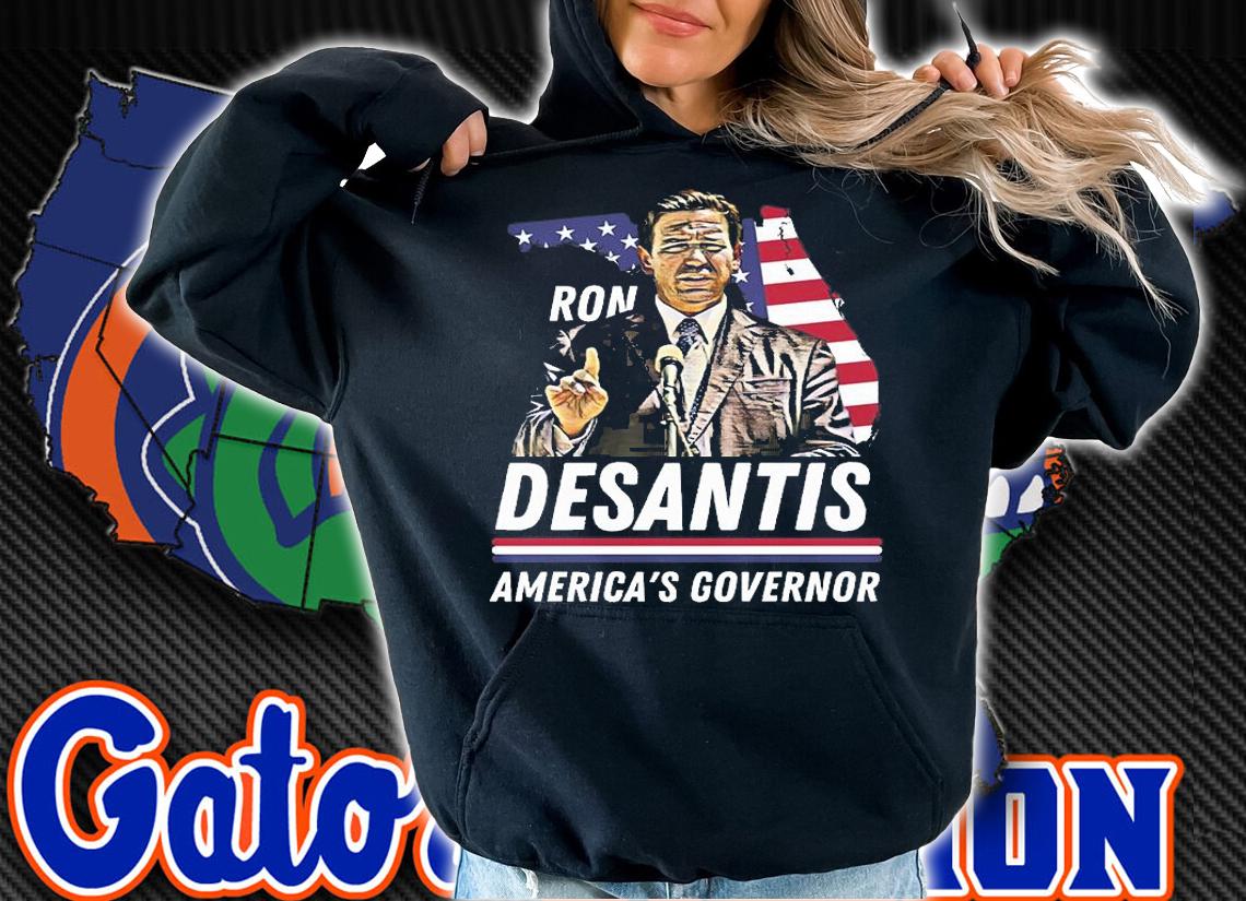 Ron Desantis America's Governor Patriotic Florida T-Shirt