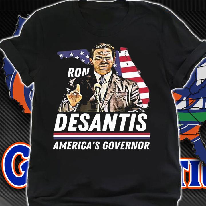 Ron Desantis America's Governor Patriotic Florida T-Shirt