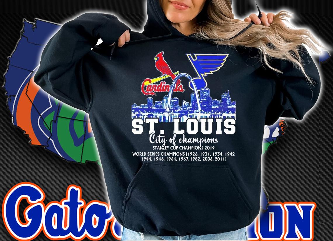 St. Louis City Of Champions World Series Champions T-Shirt hoodie
