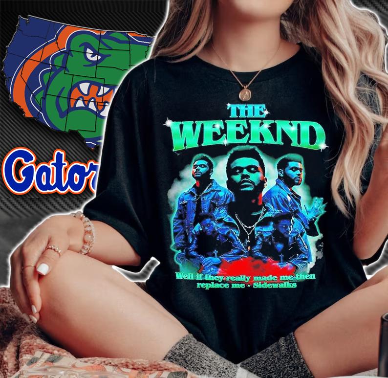 The Weeknd Well If They Really Made Me Then Replace Me Sidewalks T-Shirt
