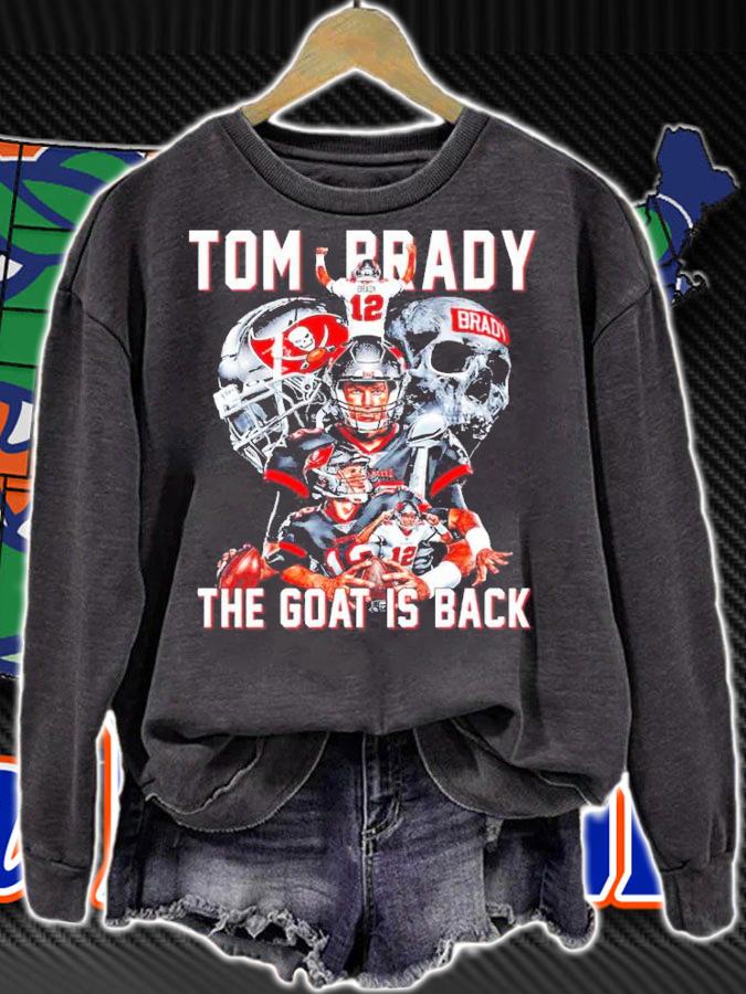 Tom Brady Tampa Bay Buccaneers The Goat Is Back Shirt sweatshirt