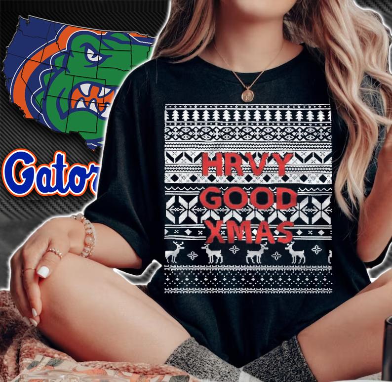 Ugly Hrvy good Xmas Merry Christmas 2021 T-shirt