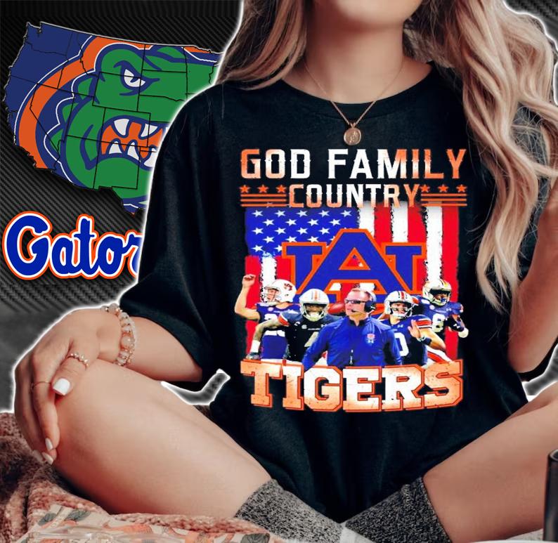 God family country Los Angeles Tigers signature shirt