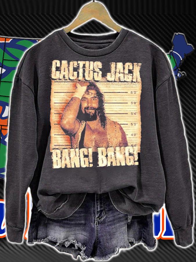 Mick Foley Cactus Jack bang bang shirt