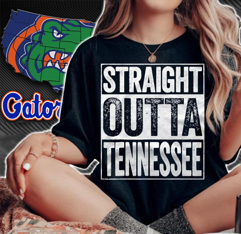 Straight Outta Tennessee Tn State Gift Shirt woman shirt