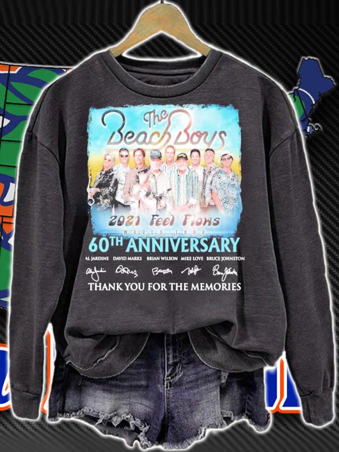 The Beach Boys 2021 feel flows 60th anniversary signatures shirt