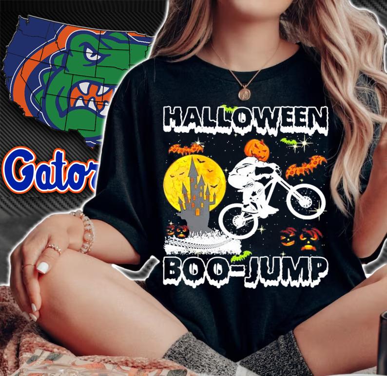 Halloween Boo Jump shirt woman shirt
