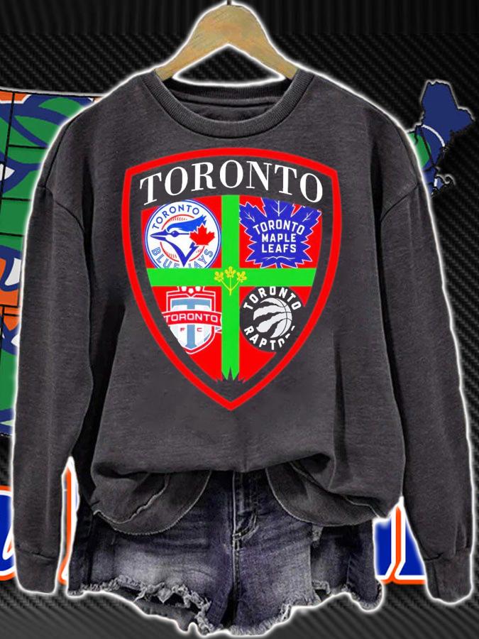 Toronto Blue Jays Maple Leafs FC Raptors shirt sweatshirt
