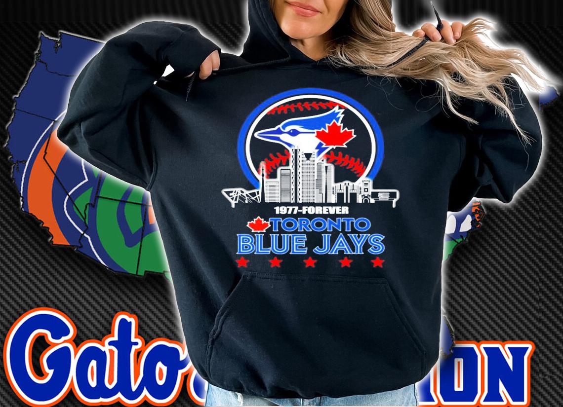 1977 doreve Toronto Blue Jays logo shirt