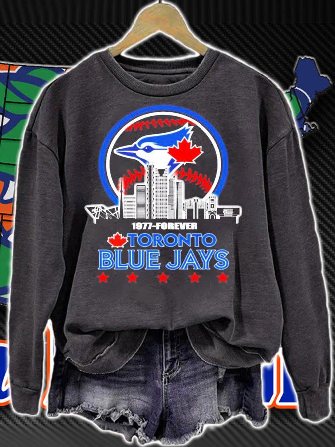 1977 doreve Toronto Blue Jays logo shirt
