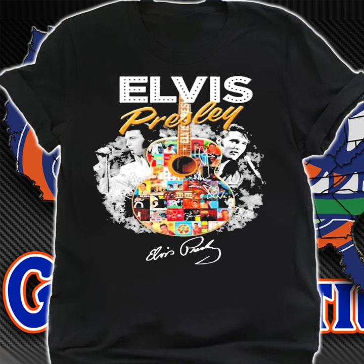 Elvis presley signatures shirt shirt