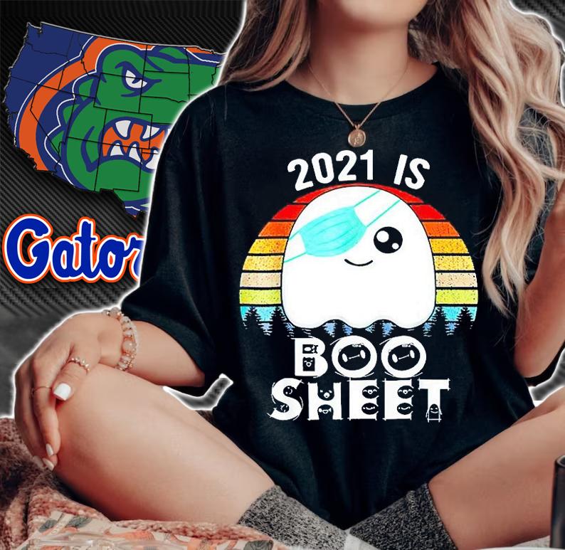 2021 is Boo Sheet Ghost Halloween Costumes Party T-shirt woman shirt