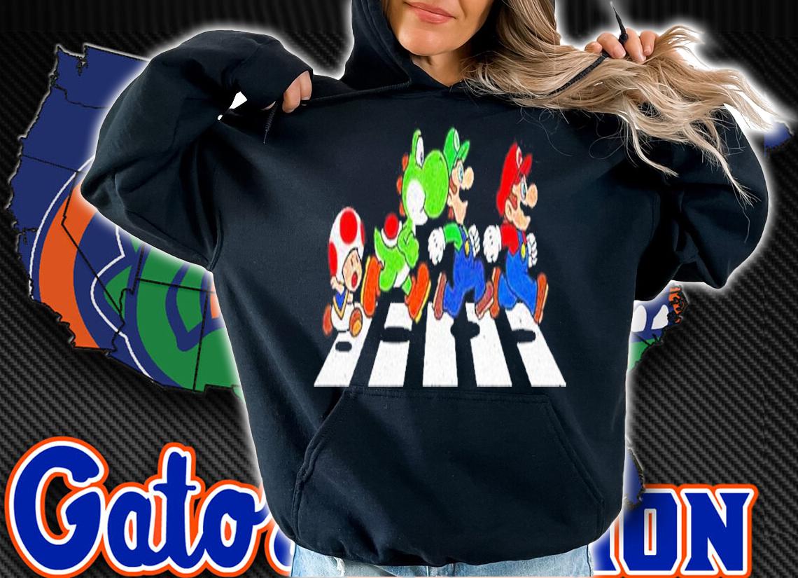 Abbey Road Super Mario Bros shirt