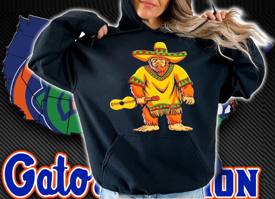 Bigfoot El Squatcho Mexico guitar 2021 shirt hoodie