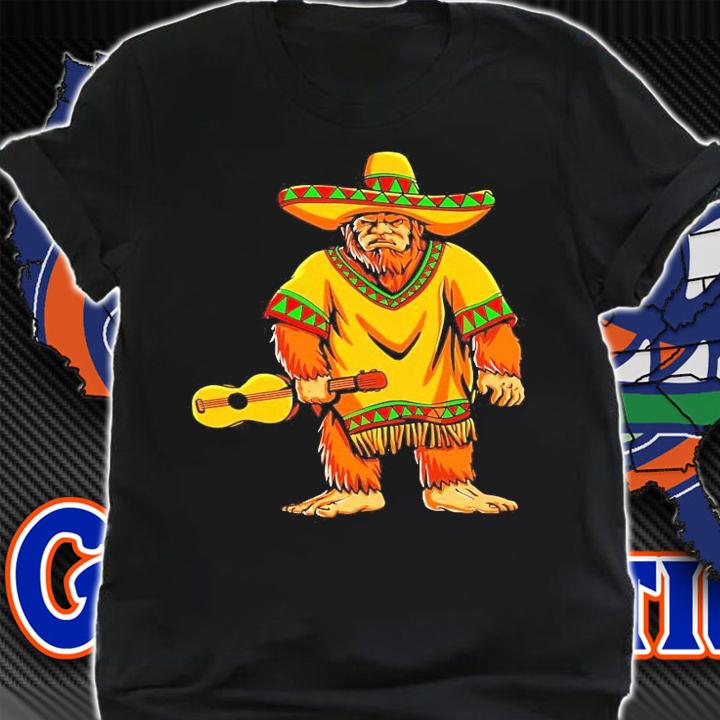 Bigfoot El Squatcho Mexico guitar 2021 shirt shirt