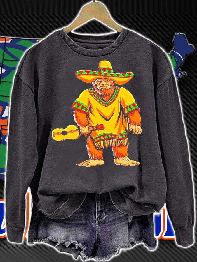 Bigfoot El Squatcho Mexico guitar 2021 shirt sweatshirt