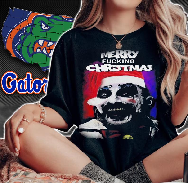 Captain Spaulding Merry Fucking Christmas t-shirt