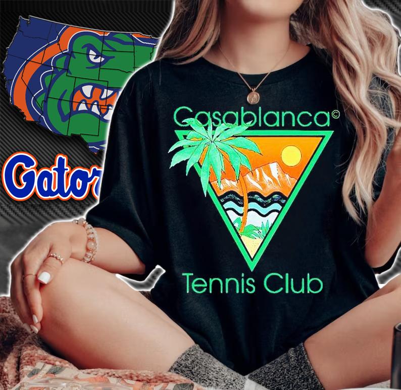 Casablanca Tennis Club shirt woman shirt