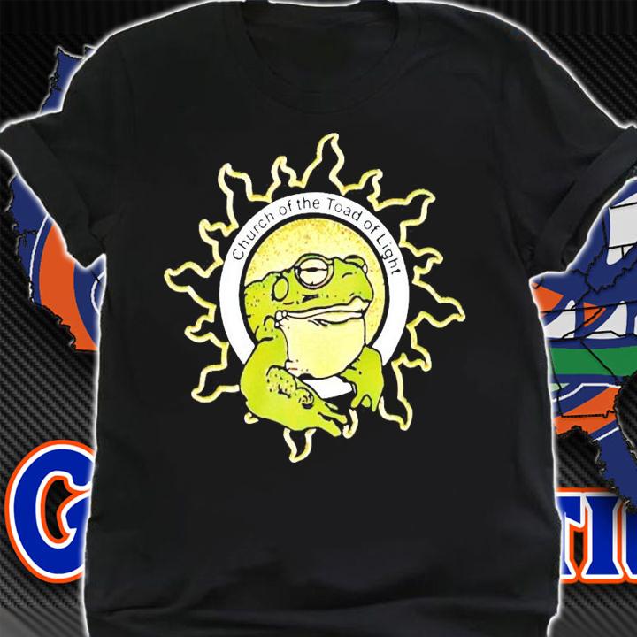Church of the toad of light t-shirt shirt