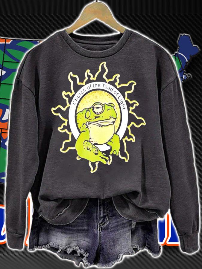 Church of the toad of light t-shirt sweatshirt