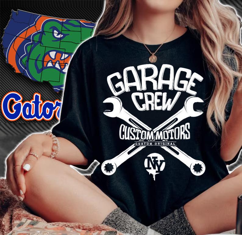 Garage crew custom motors shirt