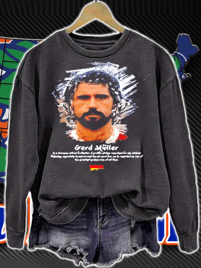 Gerd Muller Bomber Der Nation Jerseys Germany shirt sweatshirt