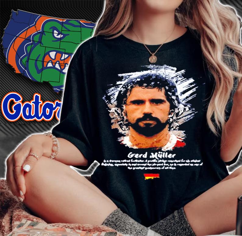 Gerd Muller Bomber Der Nation Jerseys Germany shirt woman shirt