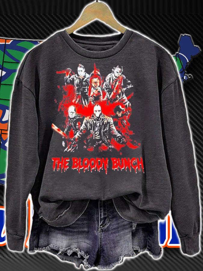 Halloween Horror The Bloody Bunch Shirt sweatshirt